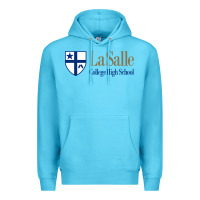 Ocean Blue la salle college high school Premium Hoodie - linhVisuals