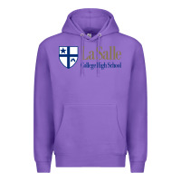 Purple la salle college high school Premium Hoodie - linhVisuals