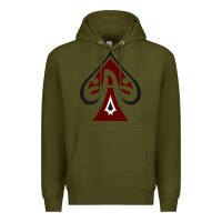 Army Green lower merion high school Premium Hoodie - linhVisuals
