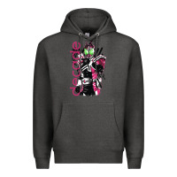 Charcoal Heather kamen rider decade Premium Hoodie - linhVisuals
