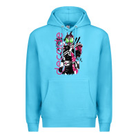 Ocean Blue kamen rider decade Premium Hoodie - linhVisuals
