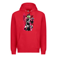 Red kamen rider decade Premium Hoodie - linhVisuals