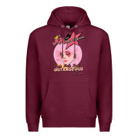 Burgundy jem outrageous tour 1987 2 Premium Hoodie - linhVisuals