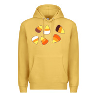 Antique Gold candy corn Premium Hoodie - linhVisuals