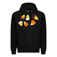 Black candy corn Premium Hoodie - linhVisuals
