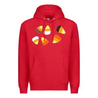 Red candy corn Premium Hoodie - linhVisuals