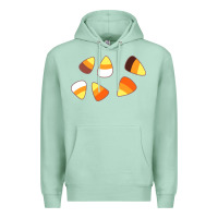 Seafoam candy corn Premium Hoodie - linhVisuals