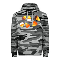 Slate Camo candy corn Premium Hoodie - linhVisuals