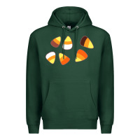 Sports Green candy corn Premium Hoodie - linhVisuals