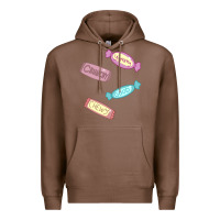 Chestnut candy pieces Premium Hoodie - linhVisuals
