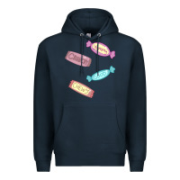 Navy candy pieces Premium Hoodie - linhVisuals