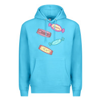 Ocean Blue candy pieces Premium Hoodie - linhVisuals