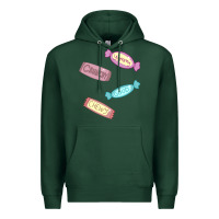 Sports Green candy pieces Premium Hoodie - linhVisuals