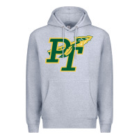 Heather Grey penn trafford school district Premium Hoodie - linhVisuals