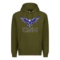 Army Green cold springs high school Premium Hoodie - linhVisuals