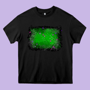 Halloween Background Heavy Core Tee Designed By Ranaportraitstore