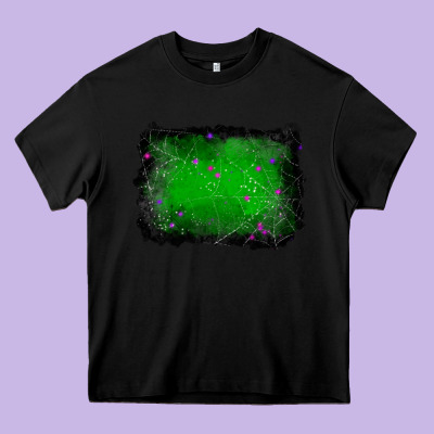 Halloween Background Heavy Core Tee Designed By Ranaportraitstore