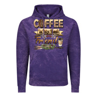Cloud Purple coffee is my best friend Vintage Hoodie - BarkalooDesign