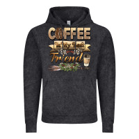 Vintage Black coffee is my best friend Vintage Hoodie - BarkalooDesign