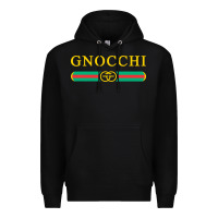 Black gnocchi vintage Premium Hoodie - linhVisuals