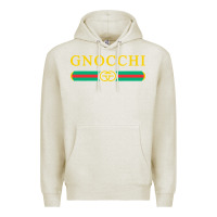 Oatmeal Heather gnocchi vintage Premium Hoodie - linhVisuals