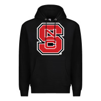 Black north carolina state Premium Hoodie - linhVisuals