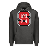Charcoal Heather north carolina state Premium Hoodie - linhVisuals