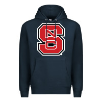 Navy north carolina state Premium Hoodie - linhVisuals