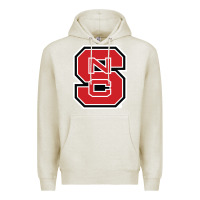 Oatmeal Heather north carolina state Premium Hoodie - linhVisuals