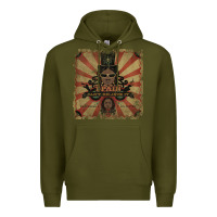 Army Green t pain can't believe it Premium Hoodie - linhVisuals
