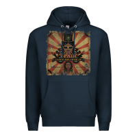 Navy t pain can't believe it Premium Hoodie - linhVisuals