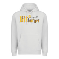 Dove Grey #bitburger Premium Hoodie - linhVisuals
