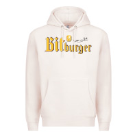 Pale Pink #bitburger Premium Hoodie - linhVisuals