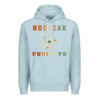 Blue Mist nuclear engineering quote Premium Hoodie - linhVisuals