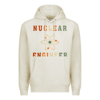 Oatmeal Heather nuclear engineering quote Premium Hoodie - linhVisuals