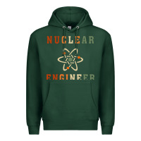 Sports Green nuclear engineering quote Premium Hoodie - linhVisuals