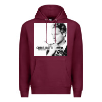 Burgundy Chris Botti Premium Hoodie - linhVisuals