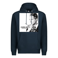 Navy Chris Botti Premium Hoodie - linhVisuals