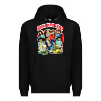 Black garbage pail kids Premium Hoodie - linhVisuals