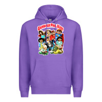 Purple garbage pail kids Premium Hoodie - linhVisuals