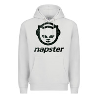 Dove Grey napster    napster Premium Hoodie - linhVisuals