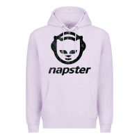 Lilac napster    napster Premium Hoodie - linhVisuals