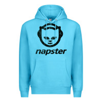 Ocean Blue napster    napster Premium Hoodie - linhVisuals