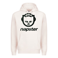 Pale Pink napster    napster Premium Hoodie - linhVisuals