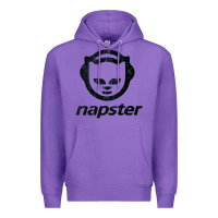 Purple napster    napster Premium Hoodie - linhVisuals