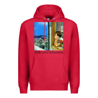 Cardinal belle and sebastian 90s style fanart design Premium Hoodie - linhVisuals