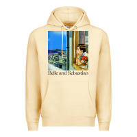Pina Colada belle and sebastian 90s style fanart design Premium Hoodie - linhVisuals