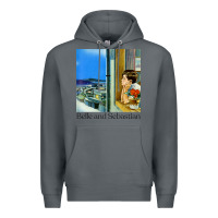 Rock belle and sebastian 90s style fanart design Premium Hoodie - linhVisuals