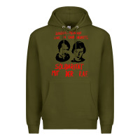 Army Green baader–meinhof raf original 70s design Premium Hoodie - linhVisuals