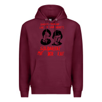 Burgundy baader–meinhof raf original 70s design Premium Hoodie - linhVisuals